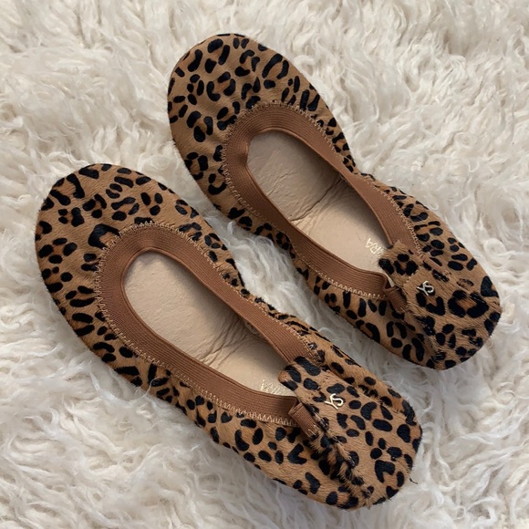 Cheetah print flats